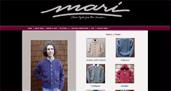 Desktop Screenshot of marisweaters.com